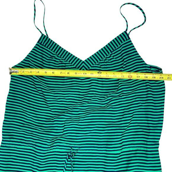 C. Wonder Cami Dress Womens XL Blue Green Silk Nautical Summer Beachy Comfy New - Picture 12 of 16